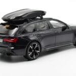 アウディ RS6 C8 Avant Mythos 黒 カーボンルーフ付き アジアエディション GT Spirit 1:18