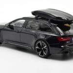 アウディ RS6 C8 Avant Mythos 黒 カーボンルーフ付き アジアエディション GT Spirit 1:18