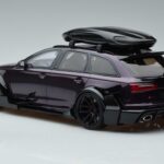 アウディ RS6 C7 Avant ボディキット付き 紫 GT Spirit 1:18