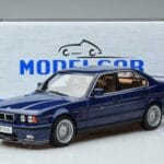 BMW アルピナ B10 4.6 E34 青 MCG 1:18