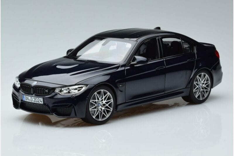 BMW M3 F80 Competition 青 Norev 1:18