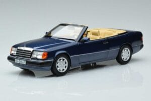 メルセデス 300 CE-24 A124 カブリオレ ノーティカルブルー 限定版 Norev 1:18