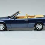 メルセデス 300 CE-24 A124 カブリオレ ノーティカルブルー 限定版 Norev 1:18