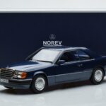 メルセデス 300 CE-24 C124 クーペ ノーティカルブルー 限定版 Norev 1:18