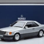 メルセデス 300 CE-24 C124 クーペ 銀 Norev 1:18