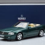 メルセデス SL500 R129 緑 メタリック Norev 1:18
