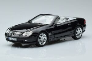 メルセデス SL500 R230 黒 Norev 1:18