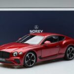 Bentley ベントレー コンチネンタル GT キャンディレッド Norev 1:18 1:18 メタル