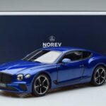 Bentley Bentley Continental GT クーペ セクインブルー Norev 1:18 1:18 メタル