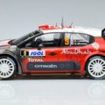 Citroen シトロエン C3 WRC #9 S. Lefebvre / G. Moreau Tour de Corse 2017 Norev 1:18 1:18 メタル