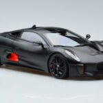 Jaguar Jaguar C-X75 クーペ ブラック Almost Real 1:18 1:18 メタル