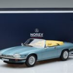 Jaguar Jaguar XJS V12 カブリオレ ライトブルーメタリック Norev 1:18 1:18 メタル