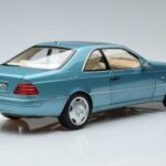 Mercedes メルセデス CL600 C140 ブルーメタリック Norev 1:18 1:18 メタル