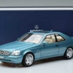 Mercedes メルセデス CL600 C140 ブルーメタリック Norev 1:18 1:18 メタル