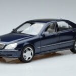 Mercedes Mercedes AMG S55 W220 セダン ブルー Norev 1:18 1:18 メタル