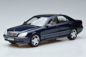 Mercedes AMG S55 W220 セダン ブルー Norev 1:18