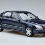 Mercedes Mercedes AMG S55 W220 セダン ブルー Norev 1:18 1:18 メタル