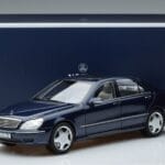 Mercedes Mercedes AMG S55 W220 セダン ブルー Norev 1:18 1:18 メタル