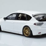 Subaru Impreza WRX STI R205 カスタマイズドパーツ装着 ホワイト Otto 1:18 - image 5 of 6
