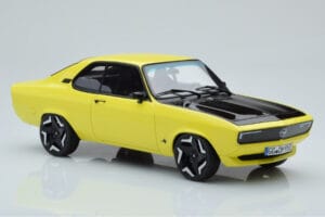 Opel Manta GSE Elektromod イエロー Otto 1:18 OT434 レジン - 画像 4/6