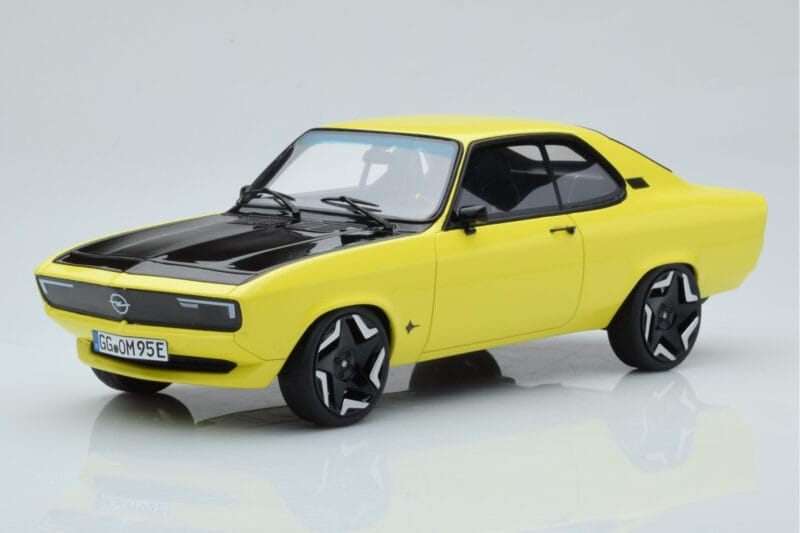 Opel Manta GSE Elektromod イエロー Otto 1:18