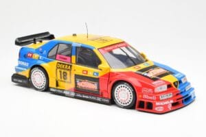 Alfa Romeo 155 V6 TI #18 Nissen DTM 1994 UT Models 1:18 180940216 メタル - 画像 4/6