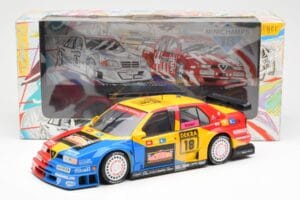 Alfa Romeo 155 V6 TI #18 Nissen DTM 1994 UT Models 1:18 180940216 メタル - 画像 6/6