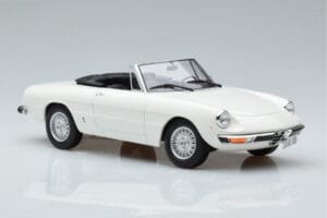 Alfa Romeo 2000 Spider ホワイト Norev 1:18 187882 メタル - 画像 5/7