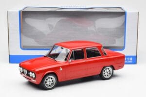 Alfa Romeo Giulia Nuova Super レッド Custom Wheels MCG 1:18 MCG18333 メタル - 画像 6/6
