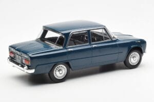 Alfa Romeo Giulia TI ペトロール ブルー Norev 1:18 187971 メタル - 画像 2/6