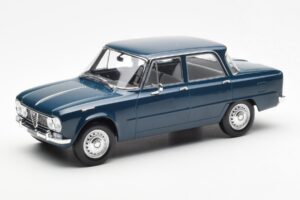 Alfa Romeo Giulia TI ペトロール ブルー Norev 1:18