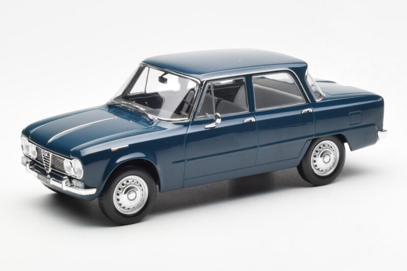 Alfa Romeo Giulia TI ペトロール ブルー Norev 1:18