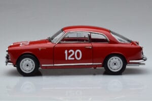 Alfa Romeo Giulietta SV #120 Mille Miglia 1956 Kyosho 1:18 08957A メタル - 画像 4/9