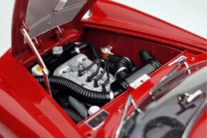 Alfa Romeo Giulietta SV #24 Targa Florio 1958 Kyosho 1:18 08957B メタル - 画像 8/9