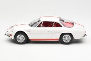 Alpine A110 1600S ホワイト Norev 1:18 185303 メタル - 画像 3/6
