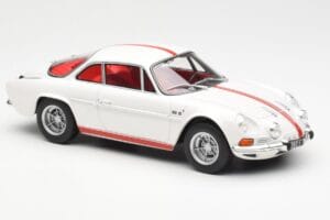 Alpine A110 1600S ホワイト Norev 1:18 185303 メタル - 画像 4/6