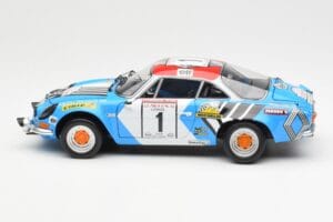Alpine A110 1600S #1 Nicolas / Vial Winner Tour de Corse 1973 Kyosho 1:18 08485A メタル - 画像 4/8