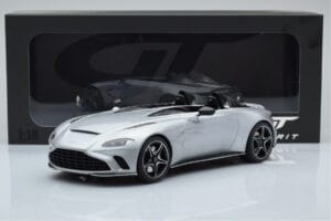 Aston Martin V12 Speedster シルバー GT Spirit 1:18 GT430 レジン - 画像 6/6