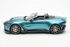 Aston Martin V12 Vantage Roadster タヨスターコイズグリーン GT Spirit 1:18 GT445 レジン - 画像 3/6