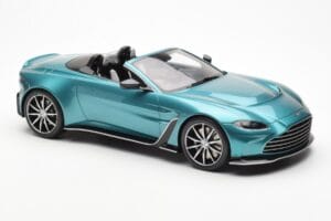 Aston Martin V12 Vantage Roadster タヨスターコイズグリーン GT Spirit 1:18 GT445 レジン - 画像 4/6