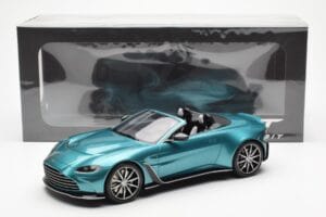 Aston Martin V12 Vantage Roadster タヨスターコイズグリーン GT Spirit 1:18 GT445 レジン - 画像 6/6