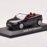 Audi A3 8P カブリオレ ブラック Minichamps 1:43 - image 2 of 4