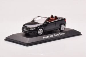 Audi A3 8P カブリオレ ブラック Minichamps 1:43 5010803333 メタル - 画像 2/4