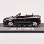 Audi A3 8P カブリオレ ブラック Minichamps 1:43