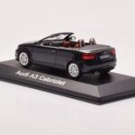 Audi A3 8P カブリオレ ブラック Minichamps 1:43 - image 3 of 4