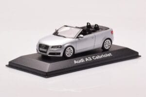 Audi A3 8P カブリオレ シルバー Minichamps 1:43 5010803323 メタル - 画像 2/4