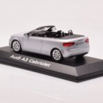 Audi A3 8P カブリオレ シルバー Minichamps 1:43 - image 3 of 4