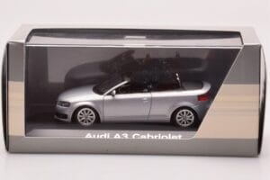 Audi A3 8P カブリオレ シルバー Minichamps 1:43 5010803323 メタル - 画像 4/4