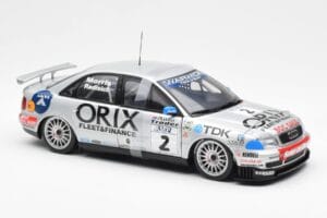 Audi A4 B5 Orix #2 P. Radisch 1998 UT Models 1:18 39872 メタル - 画像 4/6