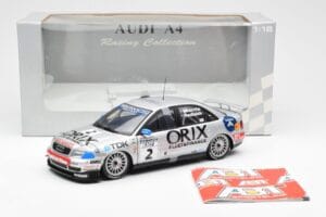 Audi A4 B5 Orix #2 P. Radisch 1998 UT Models 1:18 39872 メタル - 画像 6/6